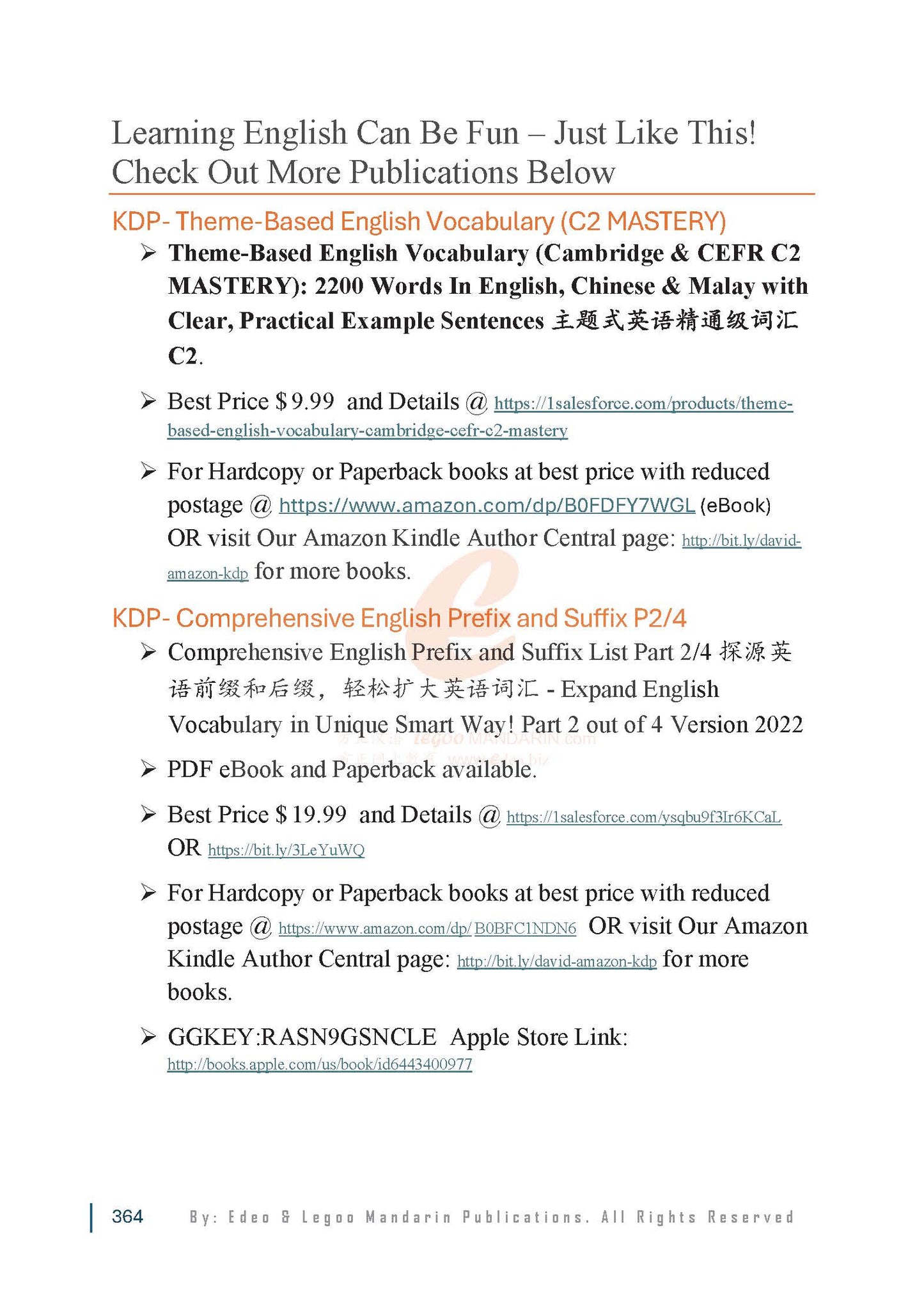 3000 Essential English Words List – A Trilingual Reference in English, Chinese & Malay 牛津英语核心词汇3000 中文、马来语对照