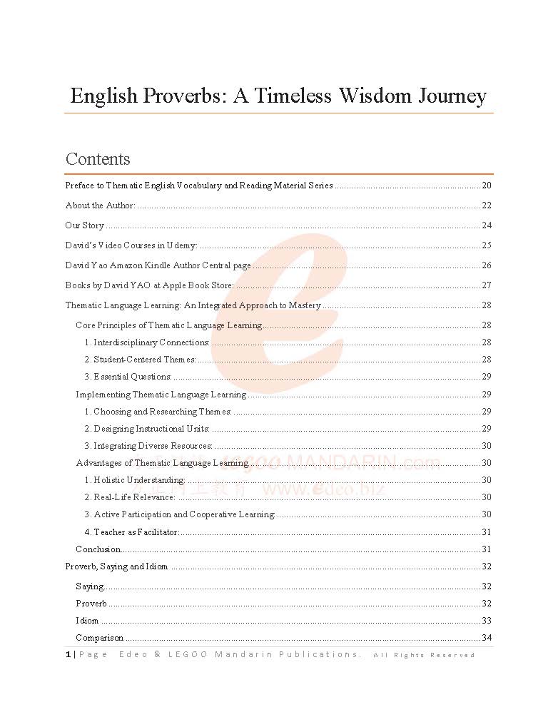 English Proverbs: A Journey Through Timeless Wisdom