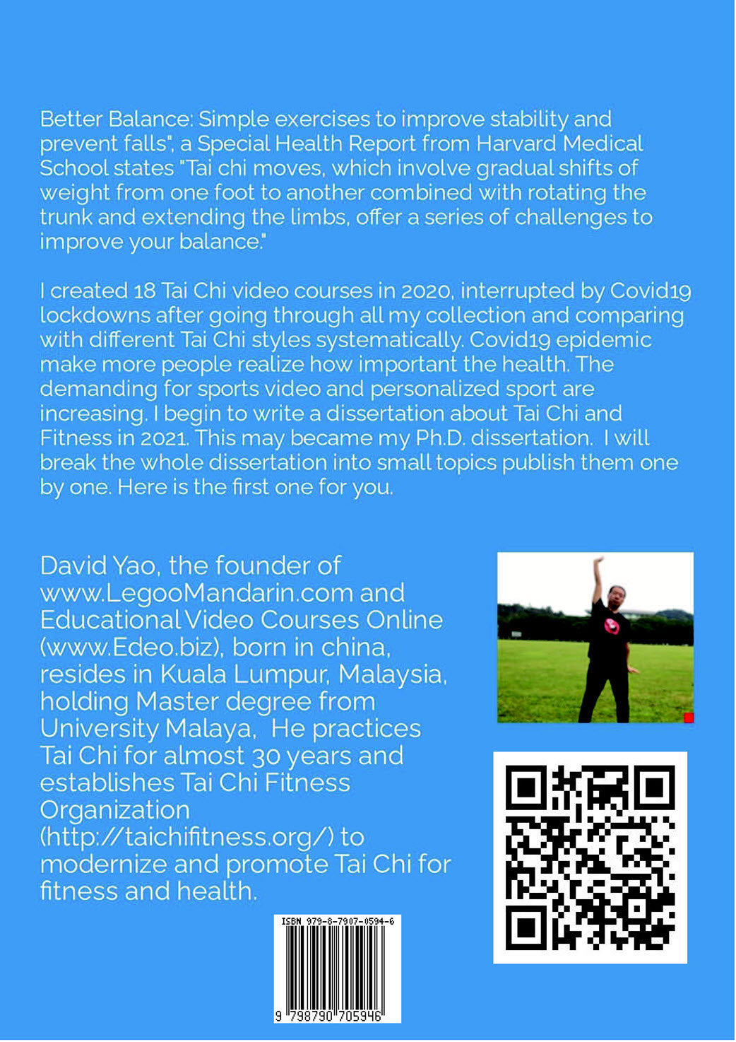 Tai Chi for Better Balance and Preventing Falls (PDF Book)