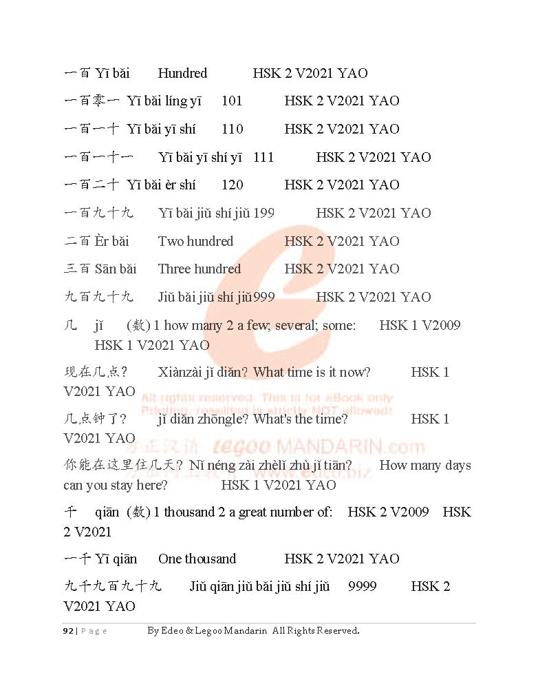 Theme-based Chinese Vocabulary for Edexcel IGCSE Chinese 4CN01-3 (3841 words)