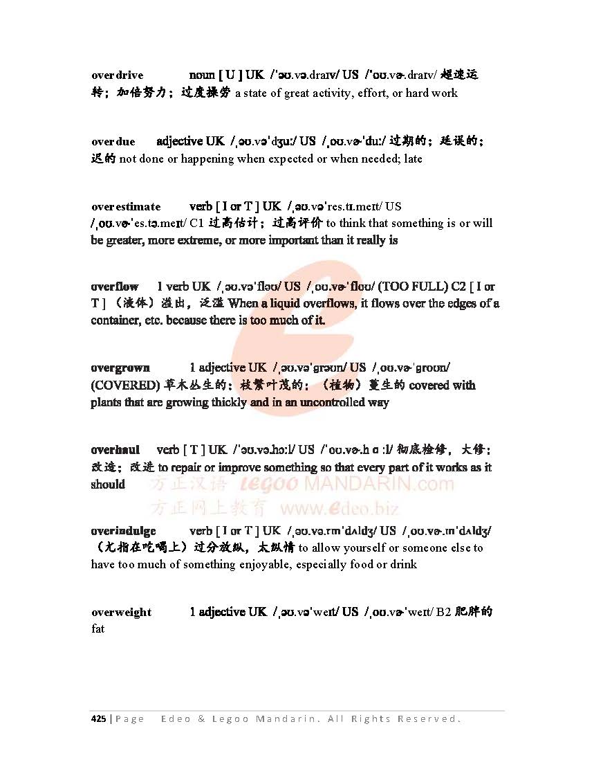 Comprehensive English Prefix and Suffix List Part 1-4