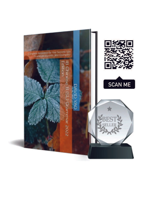IB Chinese B (SL) Grammar 2022 Edition, IBDP中文语法