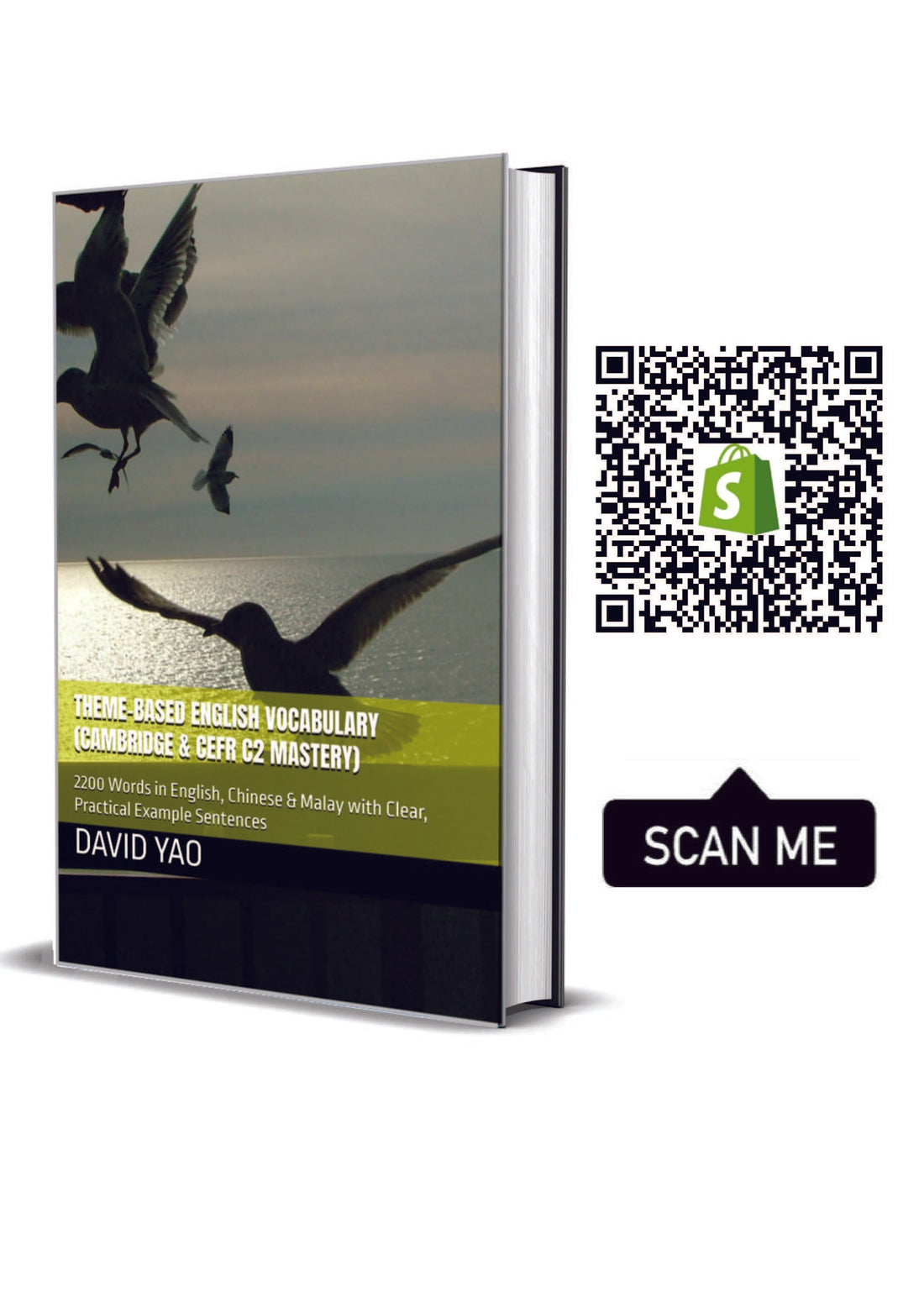 Theme-Based English Vocabulary (C2 MASTERY) — 2200 Words In English, Chinese &amp; Malay with Clear, Practical Example Sentences 主题式英语精通级词汇 C2