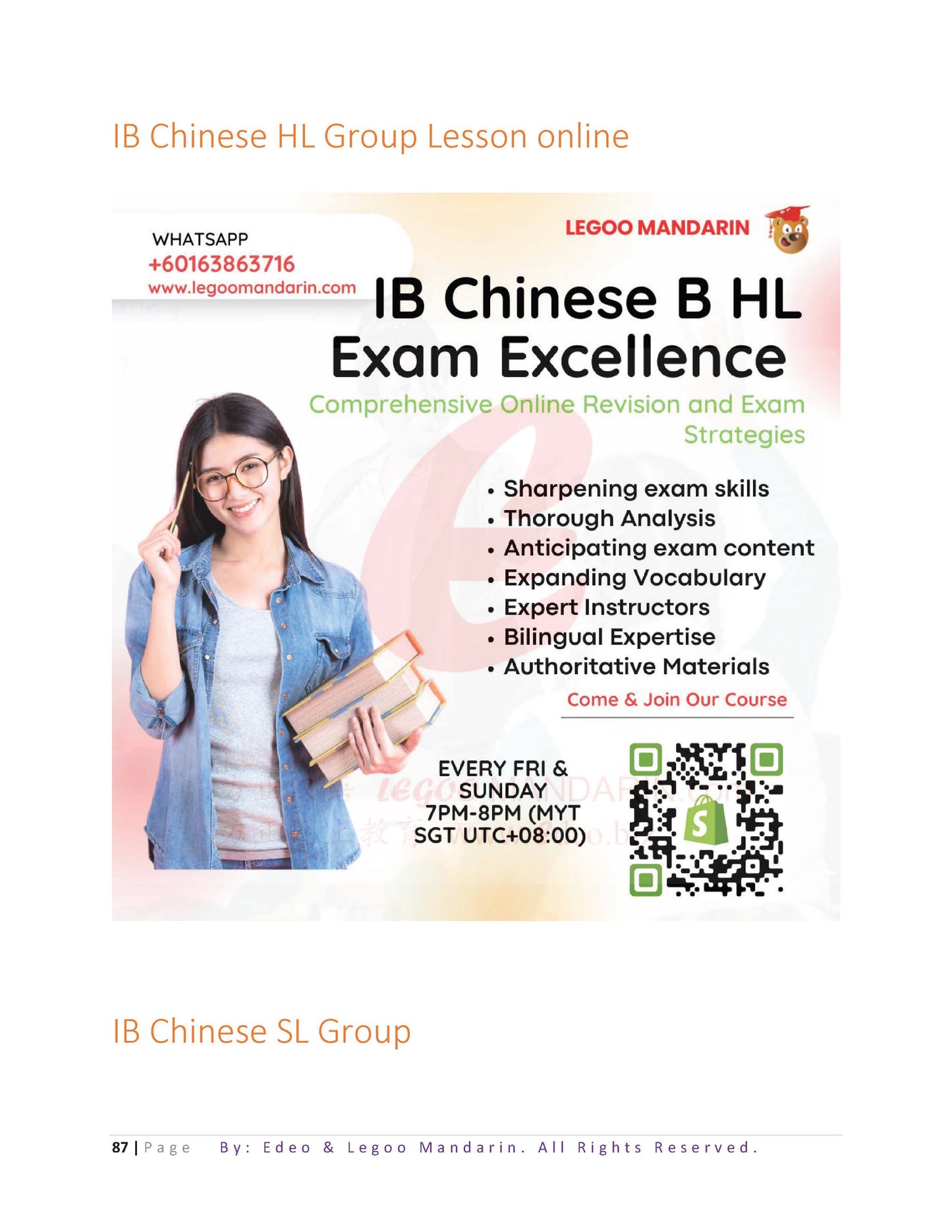 AQA GCSE Chinese (8673-1H) Higher Tier 2022 Listening
