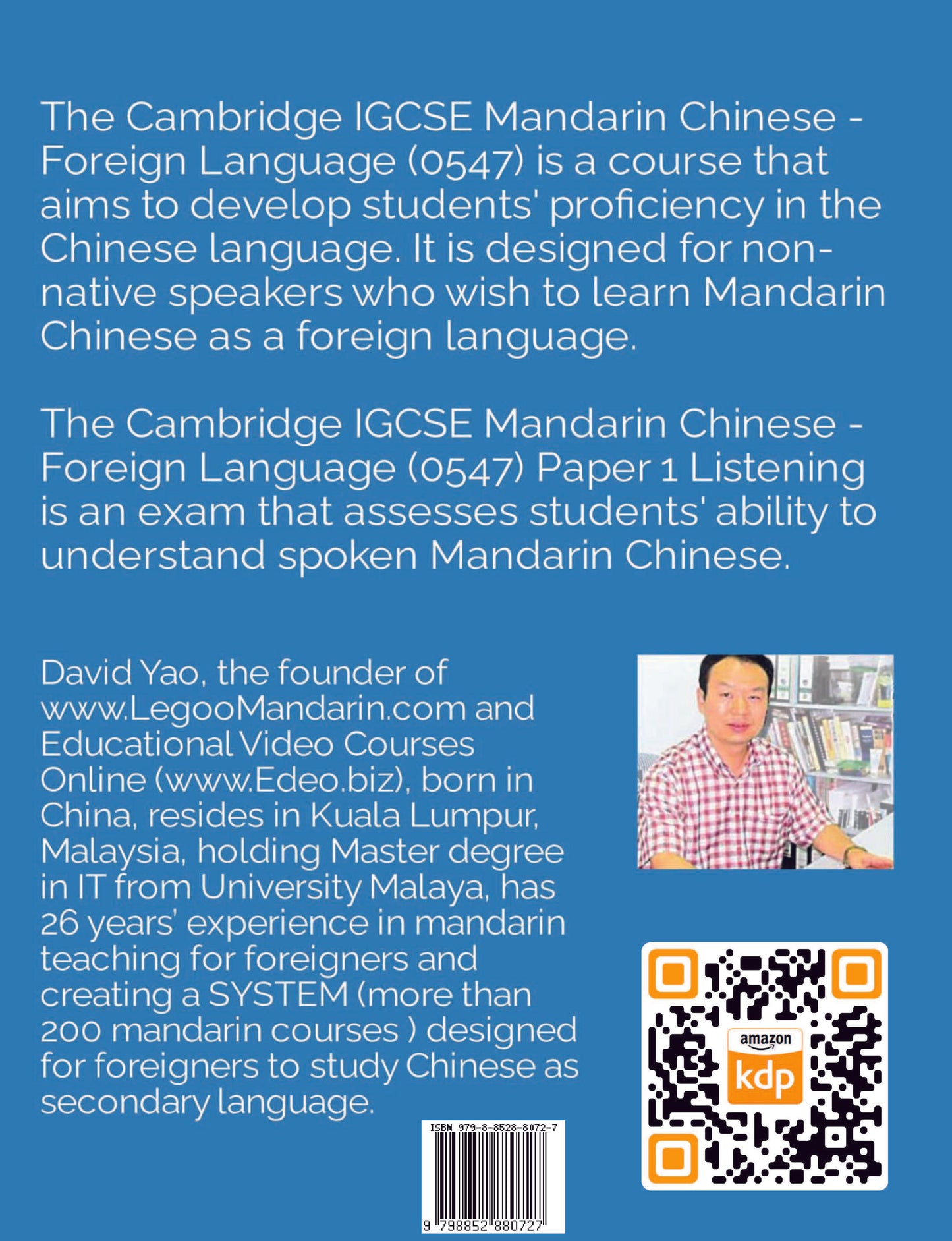 Cambridge IGCSE Chinese 0547-13 Paper 1 2022 Listening Set 3