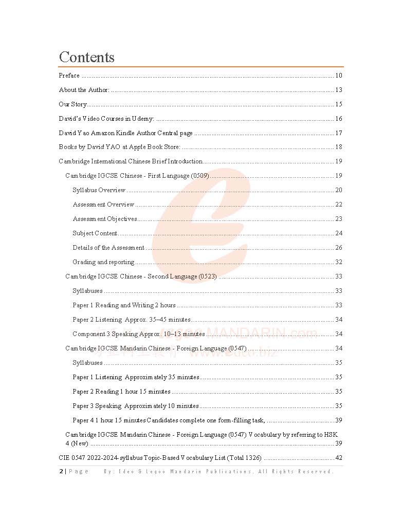 Cambridge IGCSE Chinese (0547) Speaking Test 2024 剑桥中学会考中文口语考试真题解析