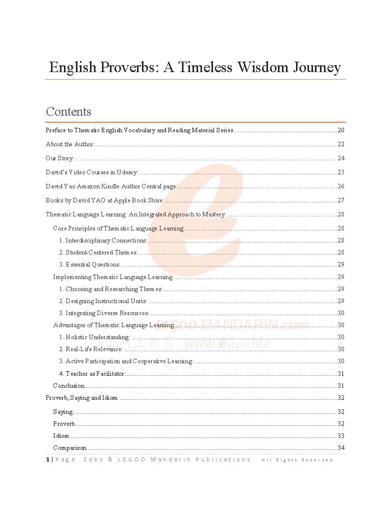 English Proverbs: A Journey Through Timeless Wisdom