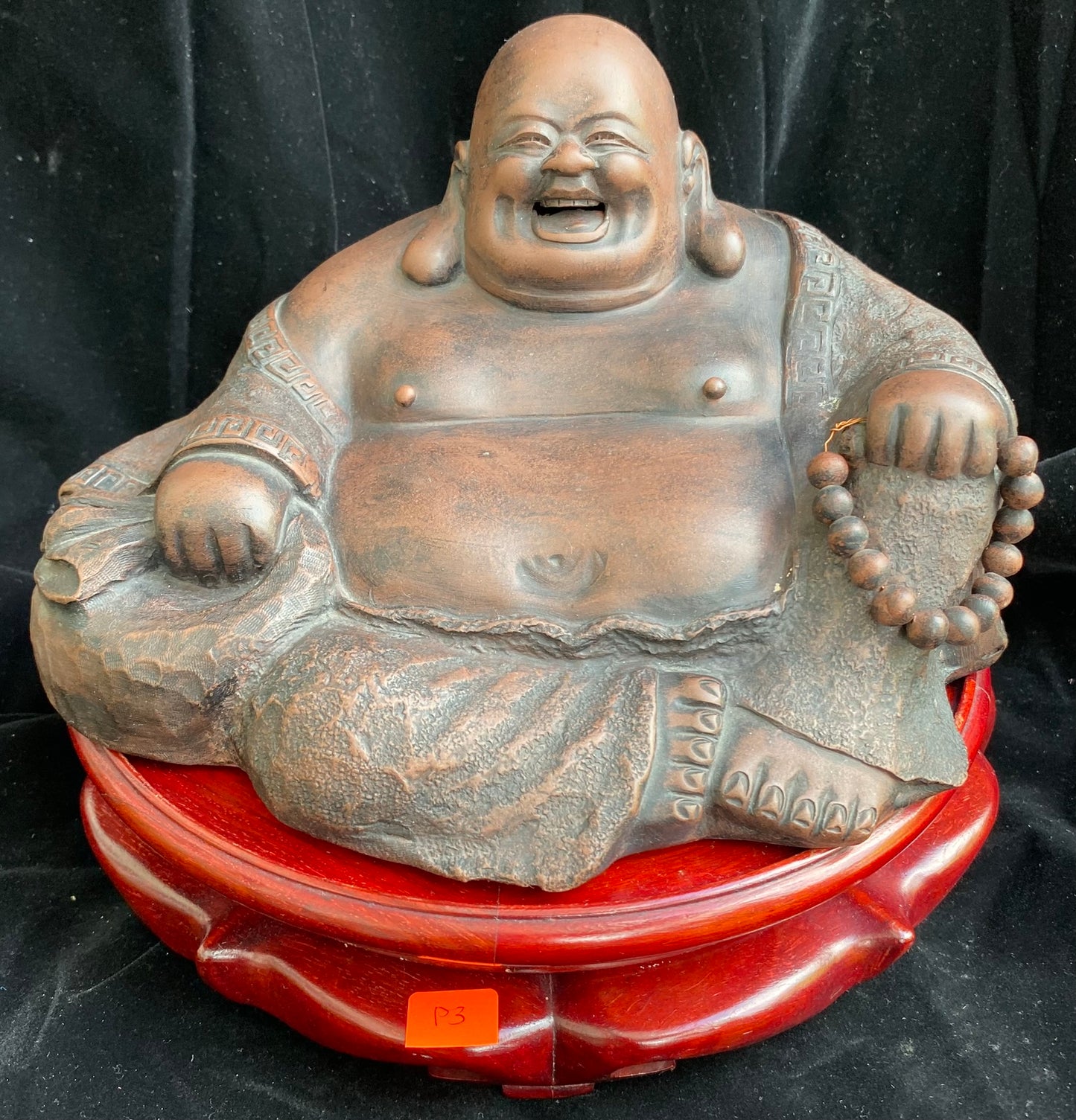 Qing Dynasty Master Chen Buqing's  Purple Clay Maitreya Buddha 清代乾隆紫砂大师 陈卜清 紫砂大肚弥勒佛