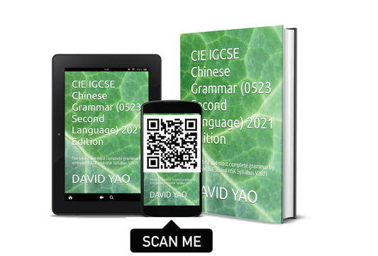CIE IGCSE Chinese Grammar (0523 Second Language) 2021 Edition