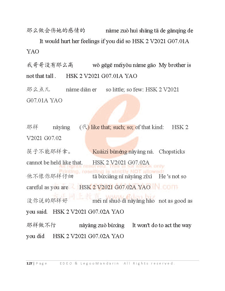 CIE IGCSE Chinese Grammar (0523 Second Language) 2021 Edition