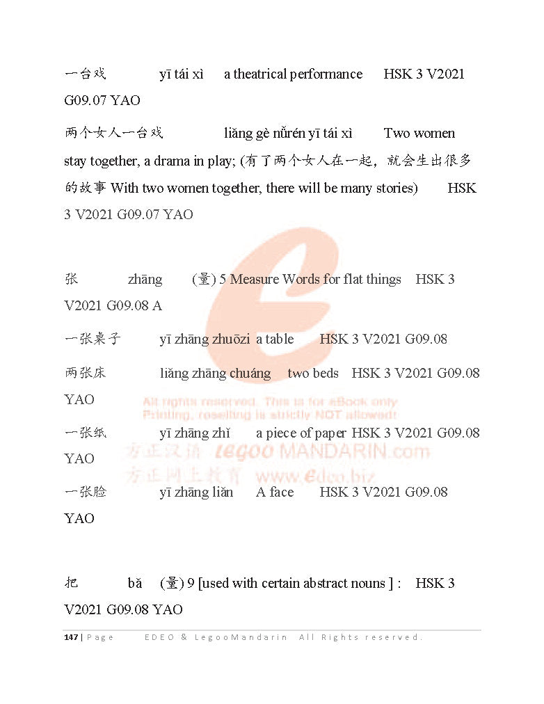 CIE IGCSE Chinese Grammar (0523 Second Language) 2021 Edition