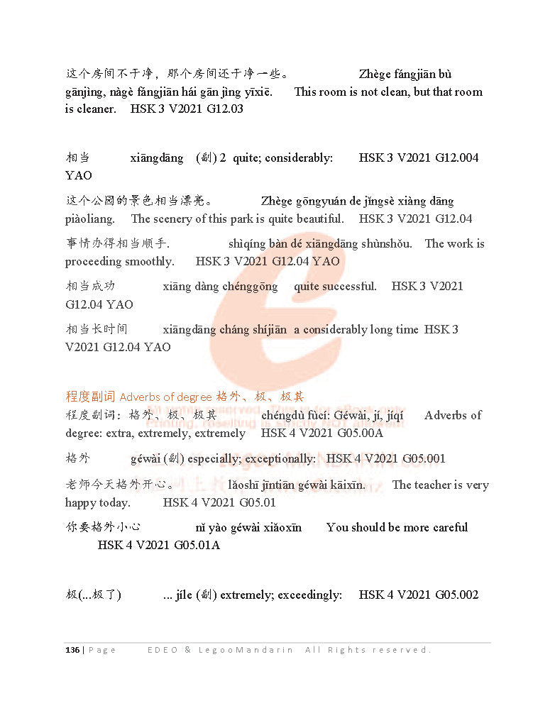 IB Chinese A (SL) Grammar 2022 Edition