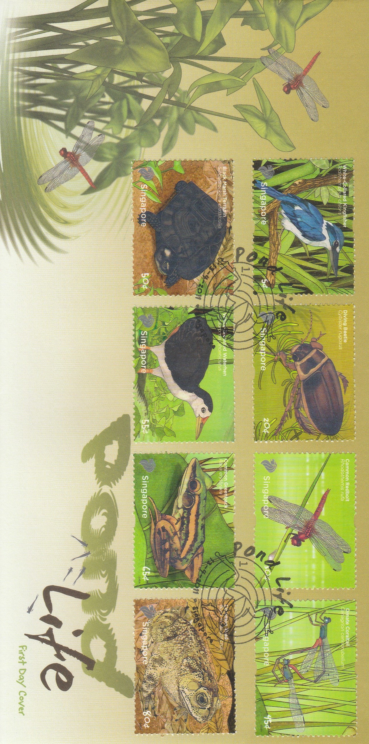 Snapshots of Singapore Through Postage Stamps-1609 FDC Images Collection