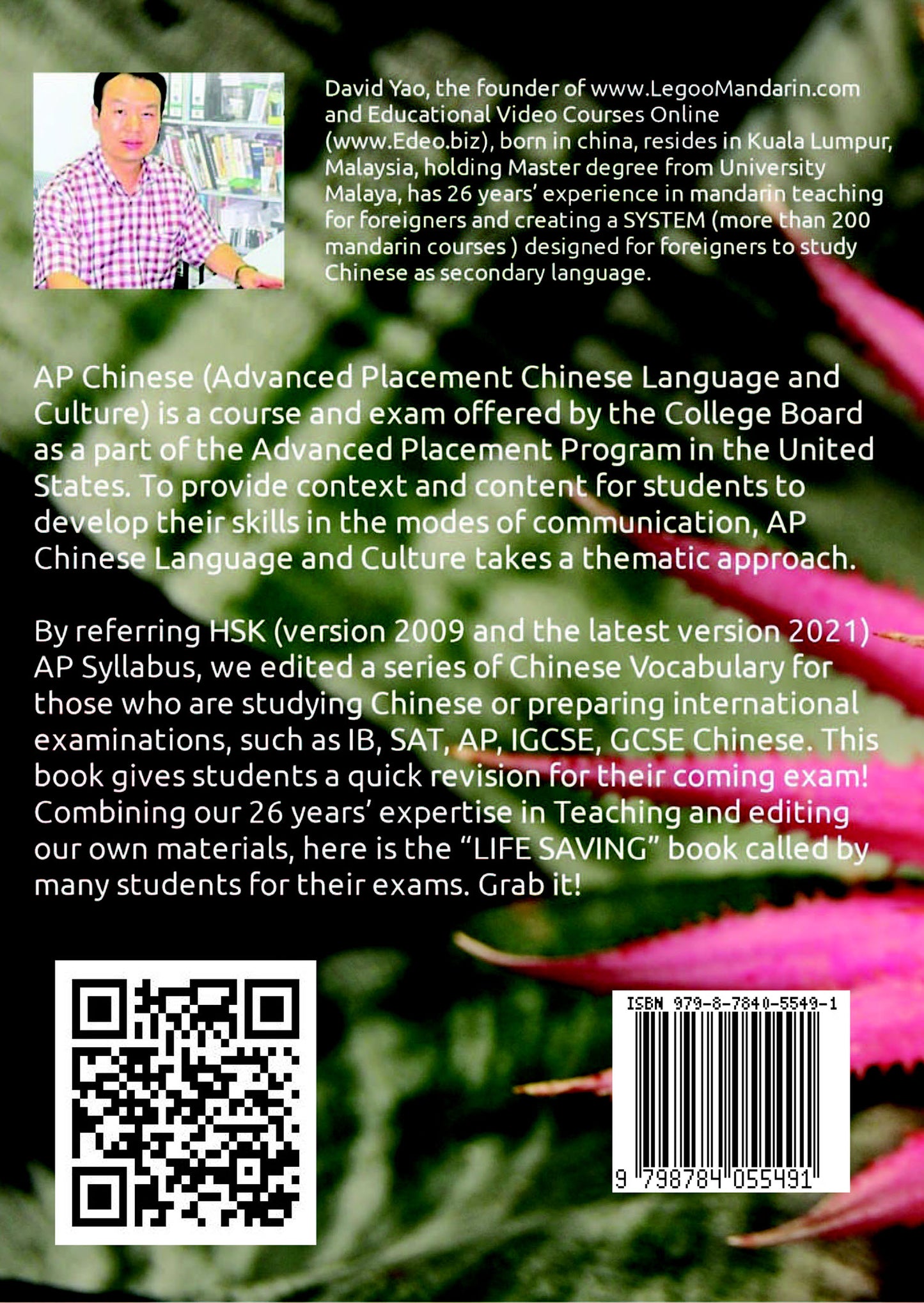 Theme-based Chinese Vocabulary for AP Chinese Edition 2022