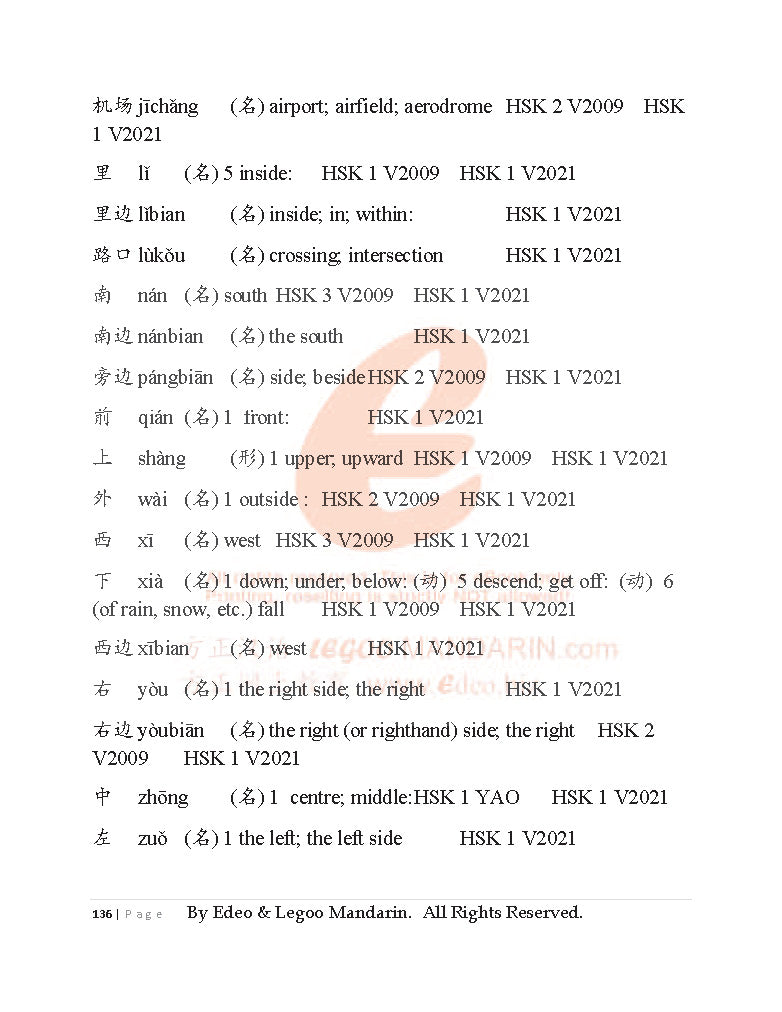Theme-based Chinese Vocabulary for CIE IGCSE 0509 (4040 words)