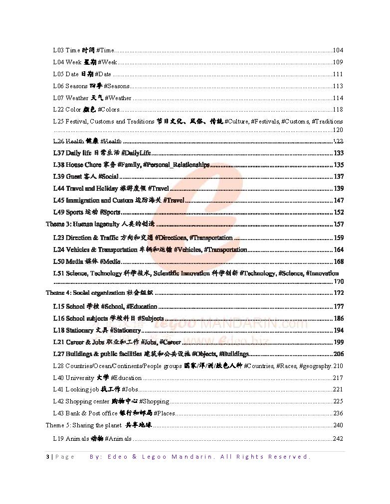 Theme-based Edexcel GCE A Level Chinese Vocabulary 9CN0 (4733 words)